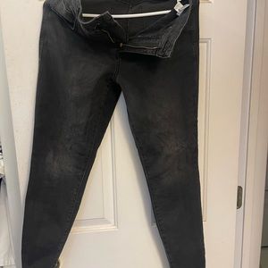 Maurice’s skinny black wash jeans